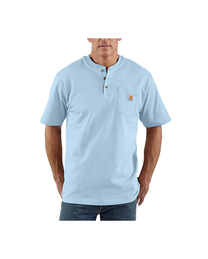 Carhartt short sleeve pocket henley 2025