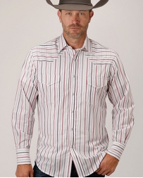 Roper® Men's Classic LS Stripe Snap Shirt