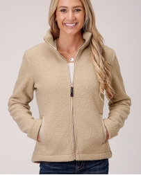 Roper® Ladies' Faux Lamb Fur Fleece Jacket