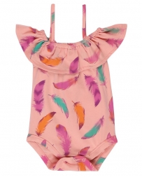 Wrangler® Feather Print Onesie