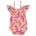 Wrangler® Feather Print Onesie