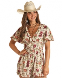 Rock and Roll Cowgirl® Ladies' Floral Romper