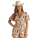 Rock and Roll Cowgirl® Ladies' Floral Romper