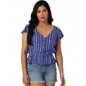 Wrangler Retro® Ladies' Flutter Sleeve Top