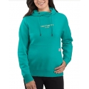 Carhartt® Ladies' Force Lightweight Logo Hoodie