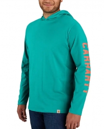 Carhartt® Men's Force Midweight Logo Sleeve Hoodie