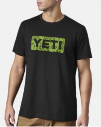 Yeti® Men's Logo Badge SS Tee Black