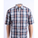 Wolverine® Men's Mortar SS Plaid Shirt