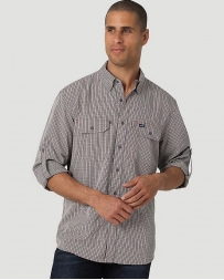 Wrangler® Men's Performance LS Button Plaid