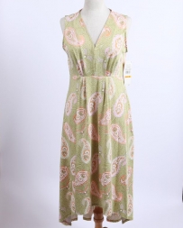 Ladies' Paisley Sleeveless Dress