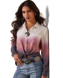 Ariat® Ladies' Ombre Fade LS Top