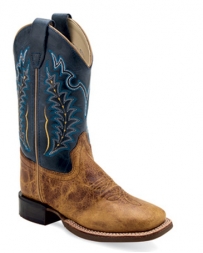 Old West® Boys' Broad Square Toe Boot