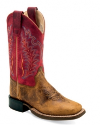 Old West® Kids' Broad Square Toe Boot