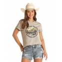 Rock and Roll Cowgirl® Ladies' Off Road Graphic Tee