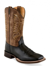 Old West® Men's Broad Square Toe Black/Brown