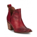 Nocona® Ladies' Micki Scarlet Red Leather Bootie