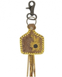 Myra Bag® Ladies' Stitched Yellow Key Fob