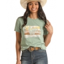 Rock and Roll Cowgirl® Ladies' Motel Sign Graphic Tee