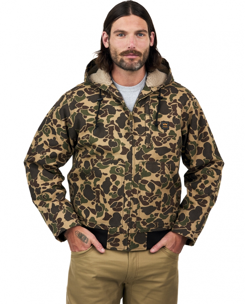Walls® Men's Sherpa Lined Bomber Jacket - Fort Brands