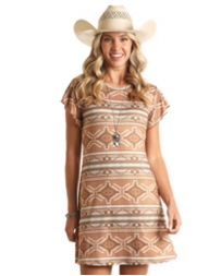Rock and Roll Cowgirl® Ladies' Aztec Rib Dress