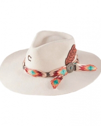 Charlie 1 Horse® Ladies' Navajo Ivory Felt Hat