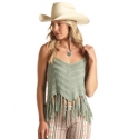 Rock and Roll Cowgirl® Ladies' Fringed Crochet Tank