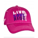 Cowgirl Hardware® Girls' Live Love Ride Cap