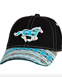 Cowgirl Hardware® Girls' Painted Desert Horse Cap