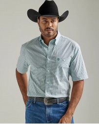 Wrangler® Men's GS SS 1 Pocket Button Print