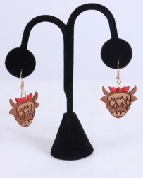 Ladies' Highland Cow Earrings