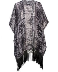 Hooey® Ladies' Bandana Print Kimono