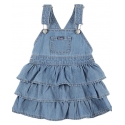 Wrangler® Girls' Infant Ruffle Denim Dress