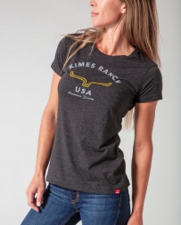 Kimes Ranch® Ladies' Arch Tee Fitted Black