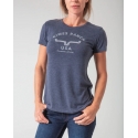 Kimes Ranch® Ladies' Arch Tee Fitted Navy