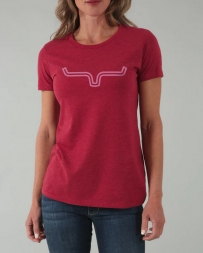 Kimes Ranch® Ladies' Outlier SS Tee Cardinal