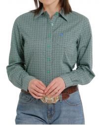 Cinch® Ladies' L/S Print Performance Shirt