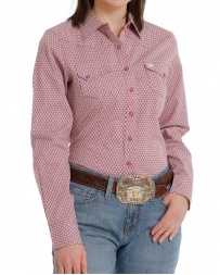 Cinch® Ladies' L/S Print Performance Shirt