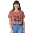 Wrangler® Ladies' Logo Boyfriend Crop Tee