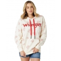 Wrangler® Ladies' Red Logo Hoodie