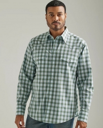 Wrangler® Men's Wrinkle Free Classic LS Plaid