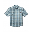 Wolverine® Men's Mortar SS Plaid Shirt