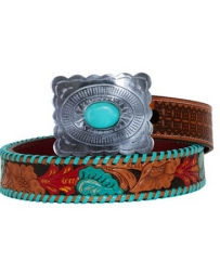 Myra Bag® Ladies' Tropical Forest Tooled Belt