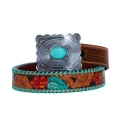 Myra Bag® Ladies' Tropical Forest Tooled Belt