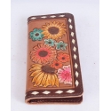 American Darling Ladies' Floral Tooled Wallet