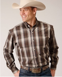 Roper® Men's LS Button Plaid