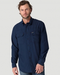 Wrangler® Men's Performance LS Button Solid