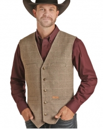 Panhandle® Men's Wool Plaid Nevada Vest