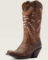 Ariat® Ladies' Circuit Americana Western Tan