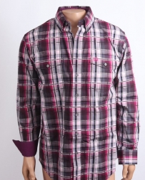 Panhandle® Men's LS Plaid Buttondown Shirt
