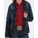 Cinch® Ladies' Stretch Denim Trucker Jacket